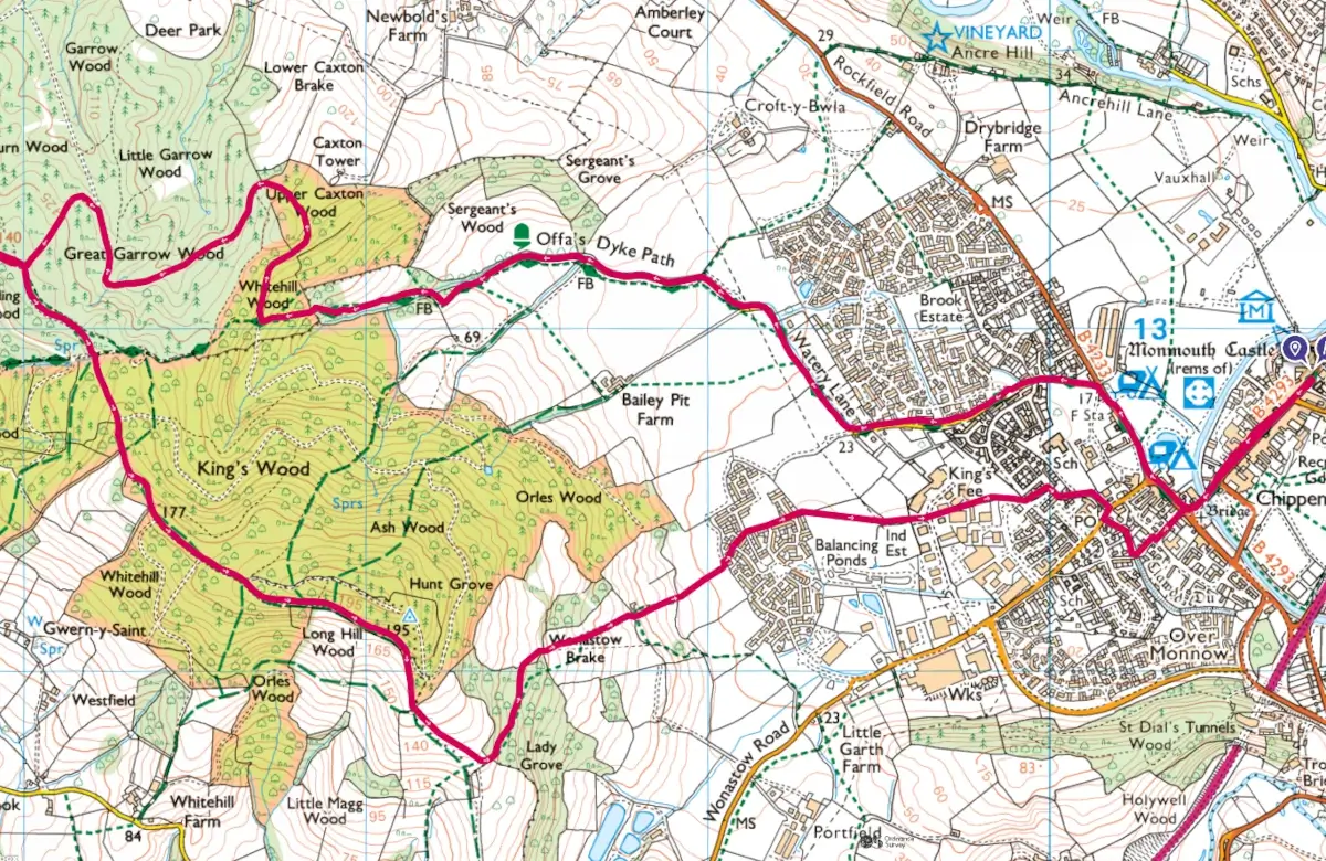 Walk10 - Monmouth to Kingswood